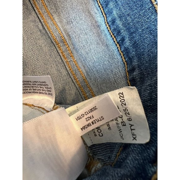 J Crew 9" Mid Rise Skinny Jeans Denim size 29 BK584‎ Signature Re-Imagined - Picture 7 of 9